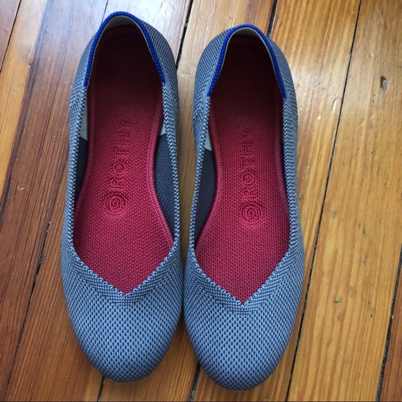 Rothy's Shoes - Rothy's The Ballet Flat in Charcoal Sz 6.5